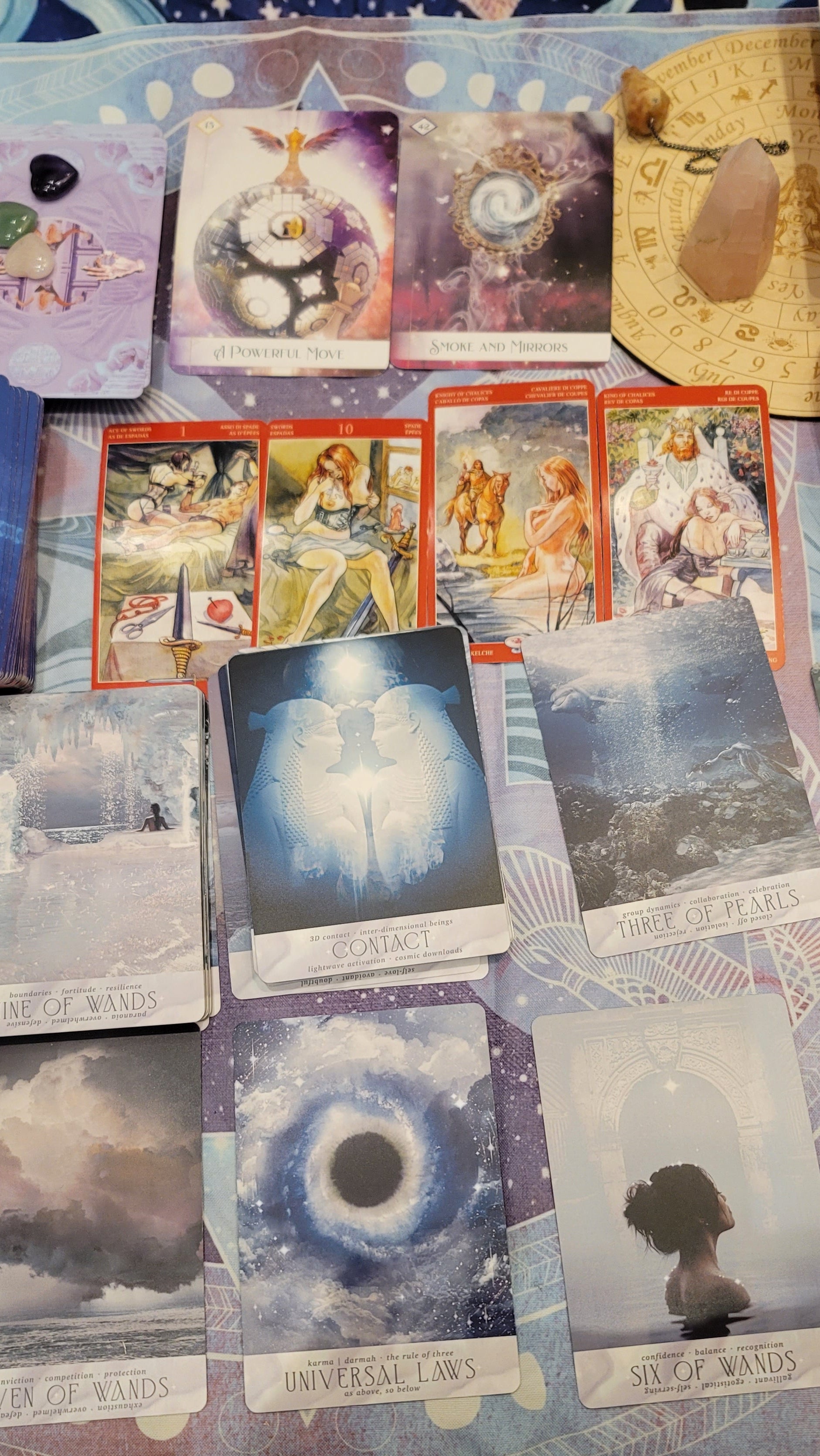 psychic tarot reading with Divination Barbie Los Angeles